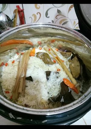 Foto resep Nasi liwet ricecooker