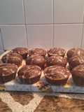 Muffins glaseados de Cocoa y limón