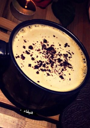 صورة لوصفة قهوة بالكراميل