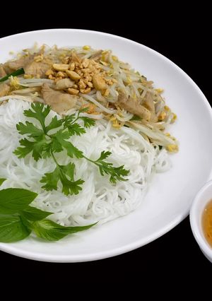 Hình của món SP.0987 - Bún Xào Giá Đỗ Thịt Khìa.