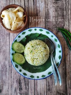 Foto resep Nasgor cabe ijo