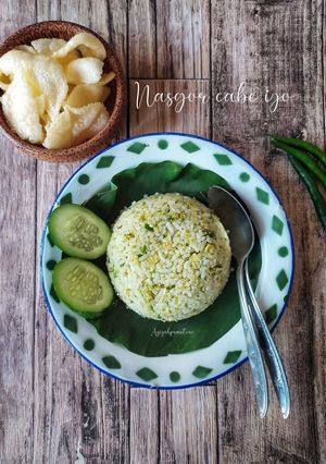 Foto resep Nasgor cabe ijo