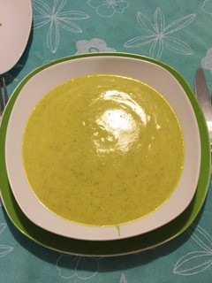 Una foto de Crema de zapallito italiano