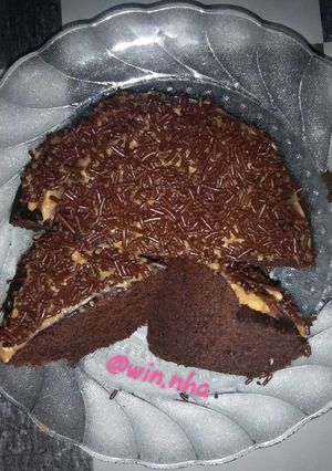 Foto resep Brownies kukus simple (takaran 3 sdm)