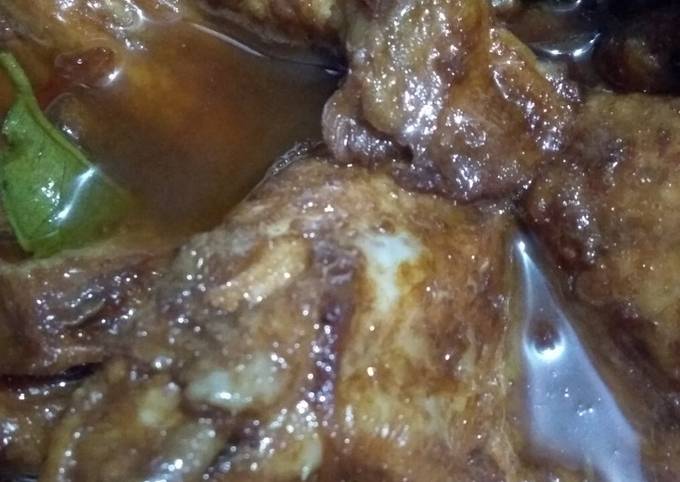 Resep Ayam gongso kuahhh markotoppp 👍😀, Bikin Ngiler