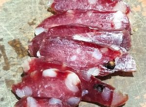 Una foto de Salame casero