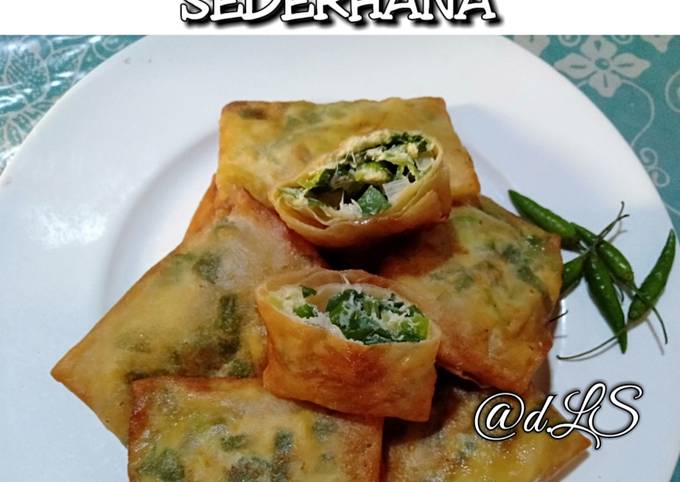 Martabak telur sederhana