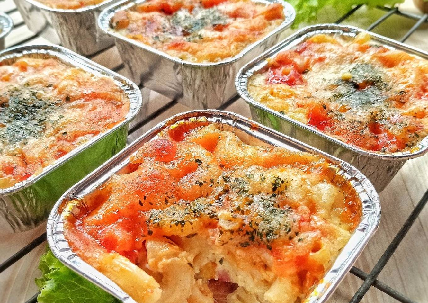 Baked macaroni / schotel macaroni