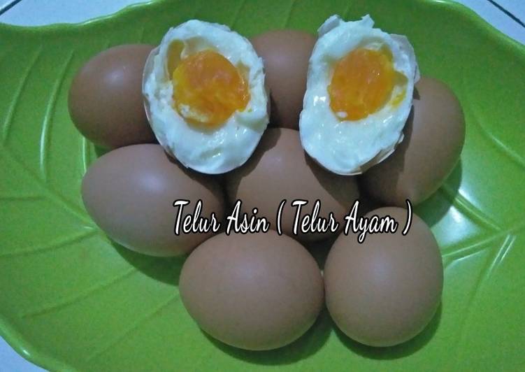 makanan Telur Asin (Telur Ayam) yang merasakan kenyamanan