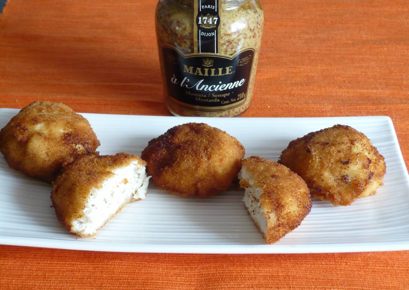 Nuggets de pollo y queso