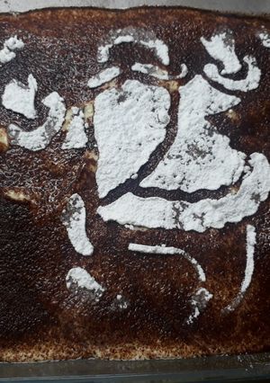 Una foto de Carlota de limón con leche condensada