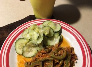 Una foto de Tinga de nopales