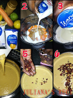 A picture of Protein (workout) smoothie.