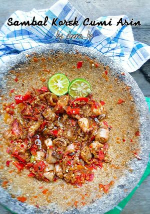 Foto resep Sambal Korek Cumi Asin