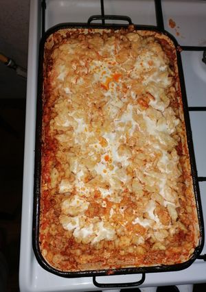 Rakott nokedli recept fotója