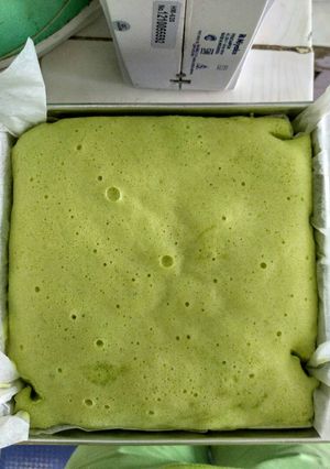 Foto resep Bolu pandan kukus