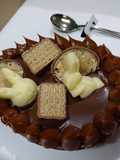 Huevo de Pascua relleno con pasta de maní