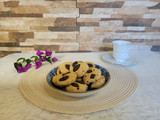 Galletitas chocolate, miel y coco