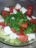 Ensalada de queso feta
