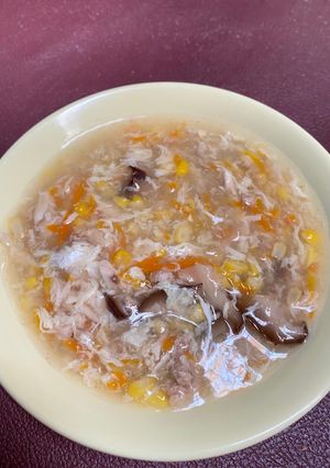 Foto resep Sup jagung komplit (non halal)