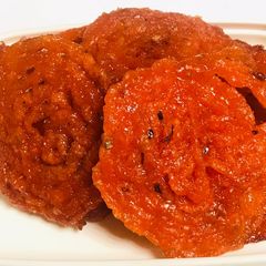 A picture of Homemade jalebi.