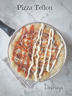 Foto resep Pizza Teflon Tanpa Ulen Eggless