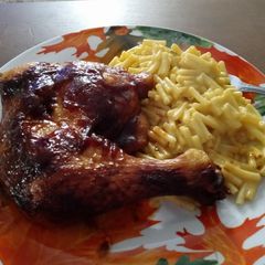 A picture of BBQ Chicken Quarters.