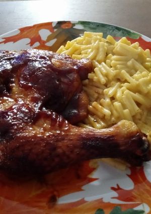A picture of BBQ Chicken Quarters.