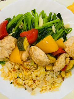 櫛瓜炒雞胸 的食譜成品照片