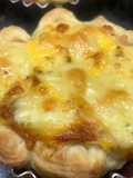 Mini tartaletas 3 quesos provolone, muzzarella y parmesano ♥️