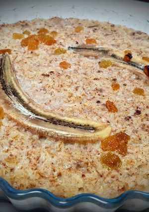 A picture of Baked Banana Porridge.