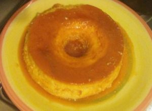 Una foto de Pudín de Leche Condensada