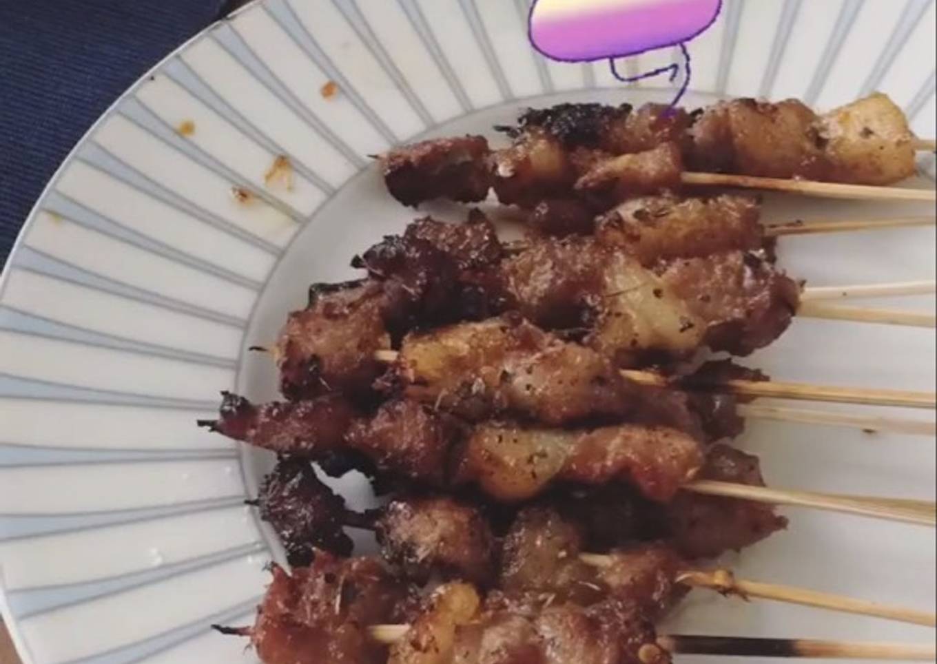 Sate Babi Bawah Pohon Ala Ala