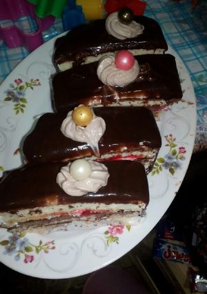صورة لوصفة جاتو زي بتع المحلات واحسن كمان عشان هيكون من ايديكي انتي 😘😍