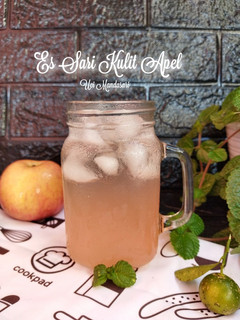 Foto resep Es Sari Kulit Apel