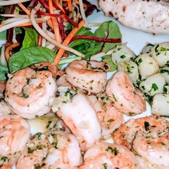 A picture of Garlic Butter Prawns.