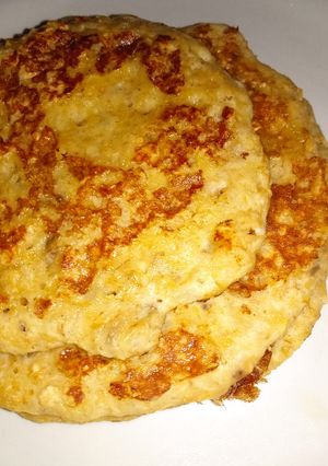 Una foto de Pancakes de avena saludables