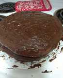 Pastel de chocolate y vainilla