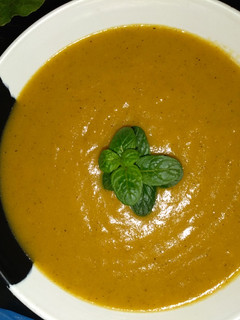A picture of Carrot soup.