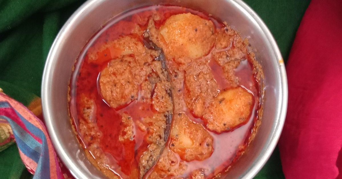 Nishita Raja દ્વારા રેસીપી ભરેલા બટાકા નુ શાક (Stuffed Potato Sabji ...