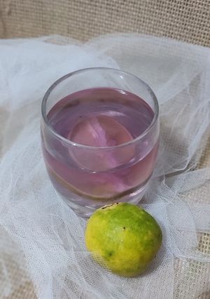 Foto resep Teh Telang Jeruk Nipis