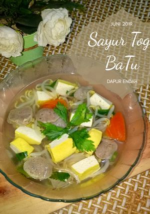 Foto resep Sayur Toge BaTu (Bakso Tahu)