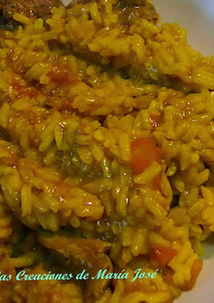 Una foto de Arroz con higaditos