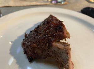 Una foto de Plateada al horno con hierbitas
