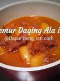 Semur daging ala bumbu isti