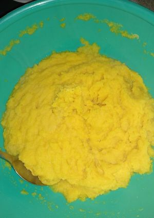 Una foto de Puré cremoso vegetariano de guarnición 🍲🍛(básicos)