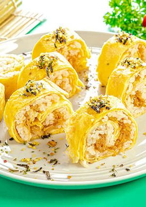 Foto resep Resep Nasi Uduk Gulung Telur