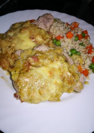 Sült karaj Pulai módra recept fotója