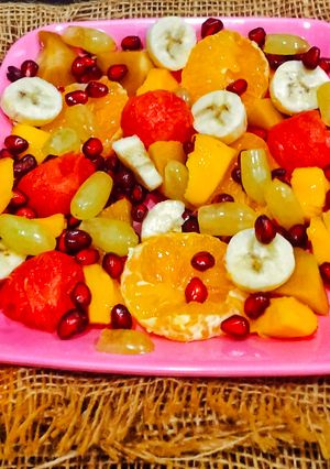 A picture of Fruit Salad. (Summer Delight and Ramdan).