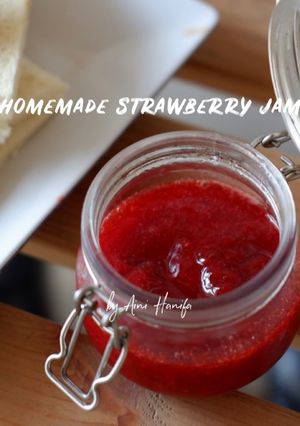 Foto resep Homemade Strawberry Jam